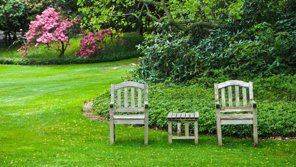 garden seating areas