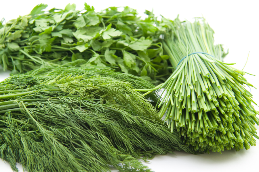 parsley chives dill